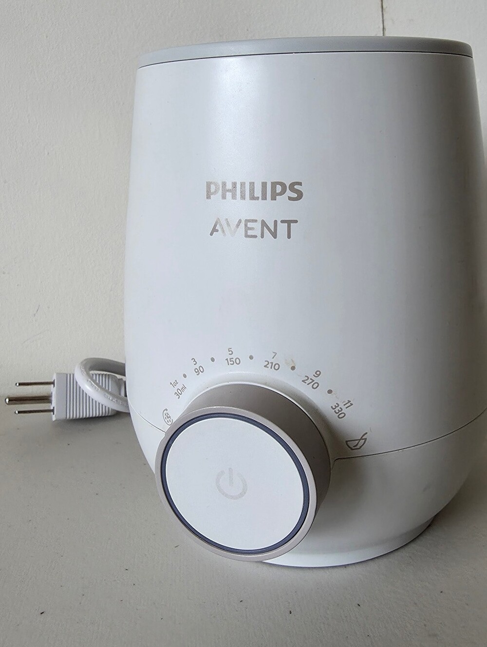 Philips Avent White Baby Bottle Warmer with Dial Control